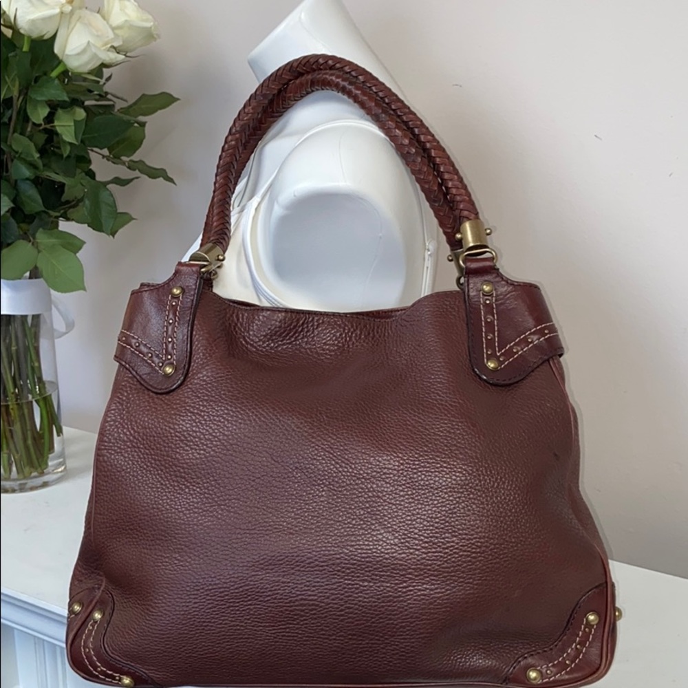 Michael Kors Brown Leather Shoulder Bag - Picture 4 of 13